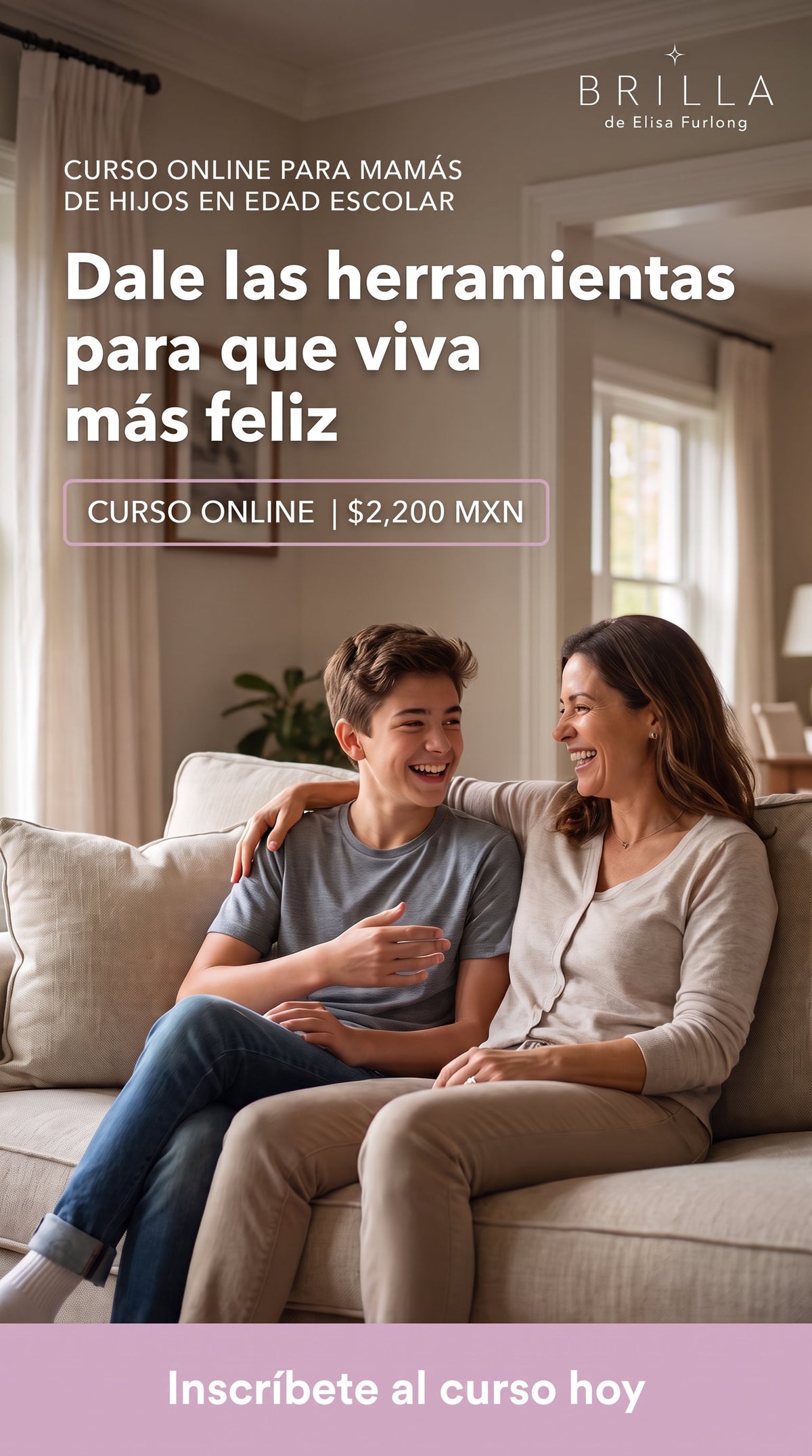 Curso para padres: B.R.I.L.L.A en VIVO vía Zoom